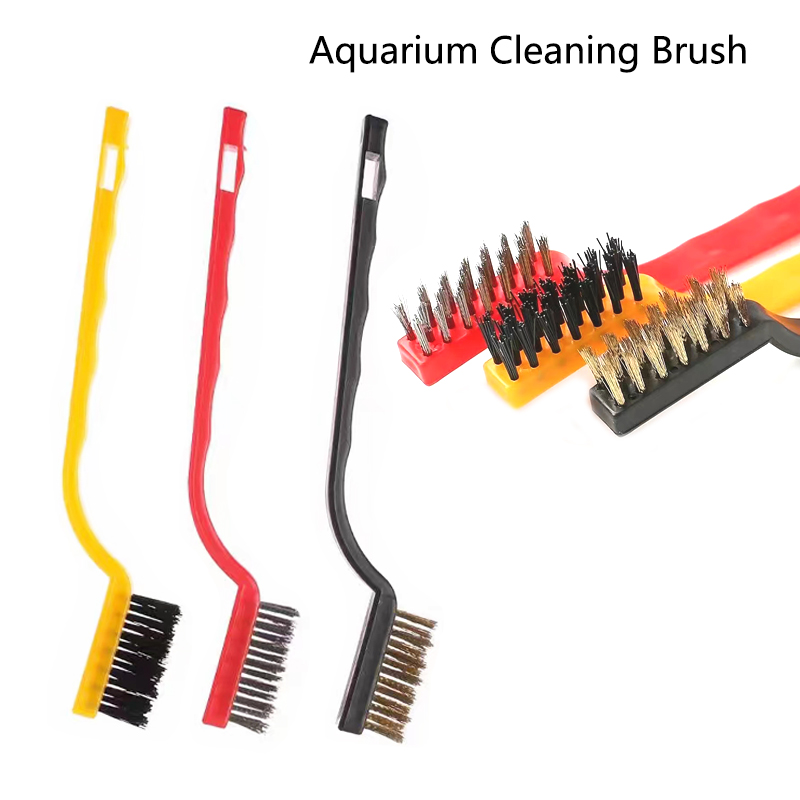 Planted Aquarium Cleaning - Cepillo de alambre de acero para