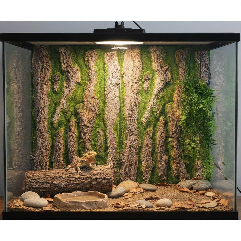 Aquarium Moss - Panel de fondo 3D para acuario,