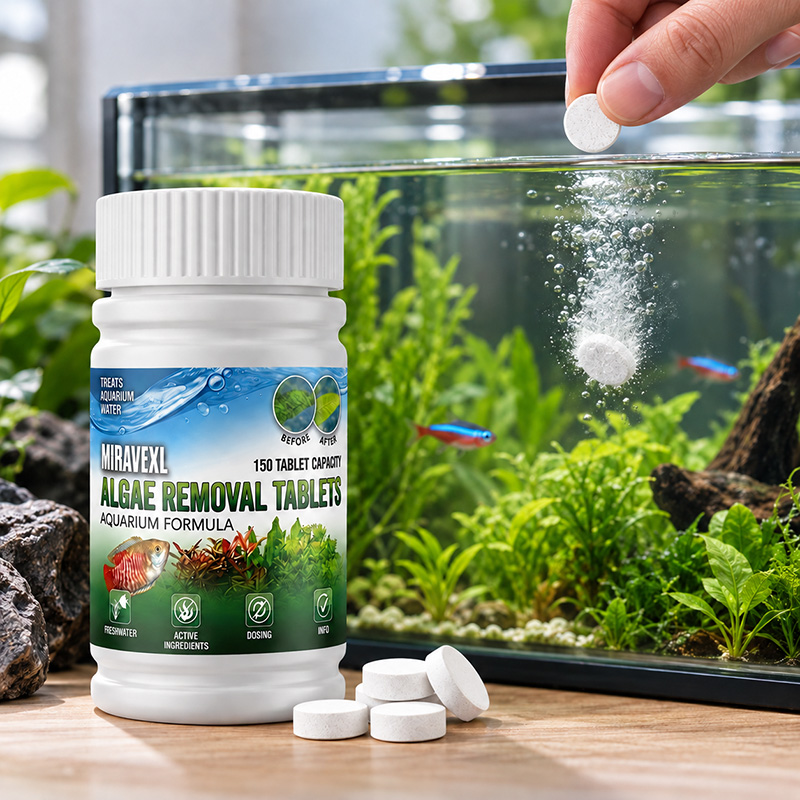 Planted Aquarium Cleaning - MIRAVEXL 150 Tabletas Eliminador de Algas
