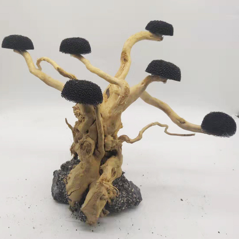 Aquarium Plant Substrate - Decoración de paisajismo de madera flotante