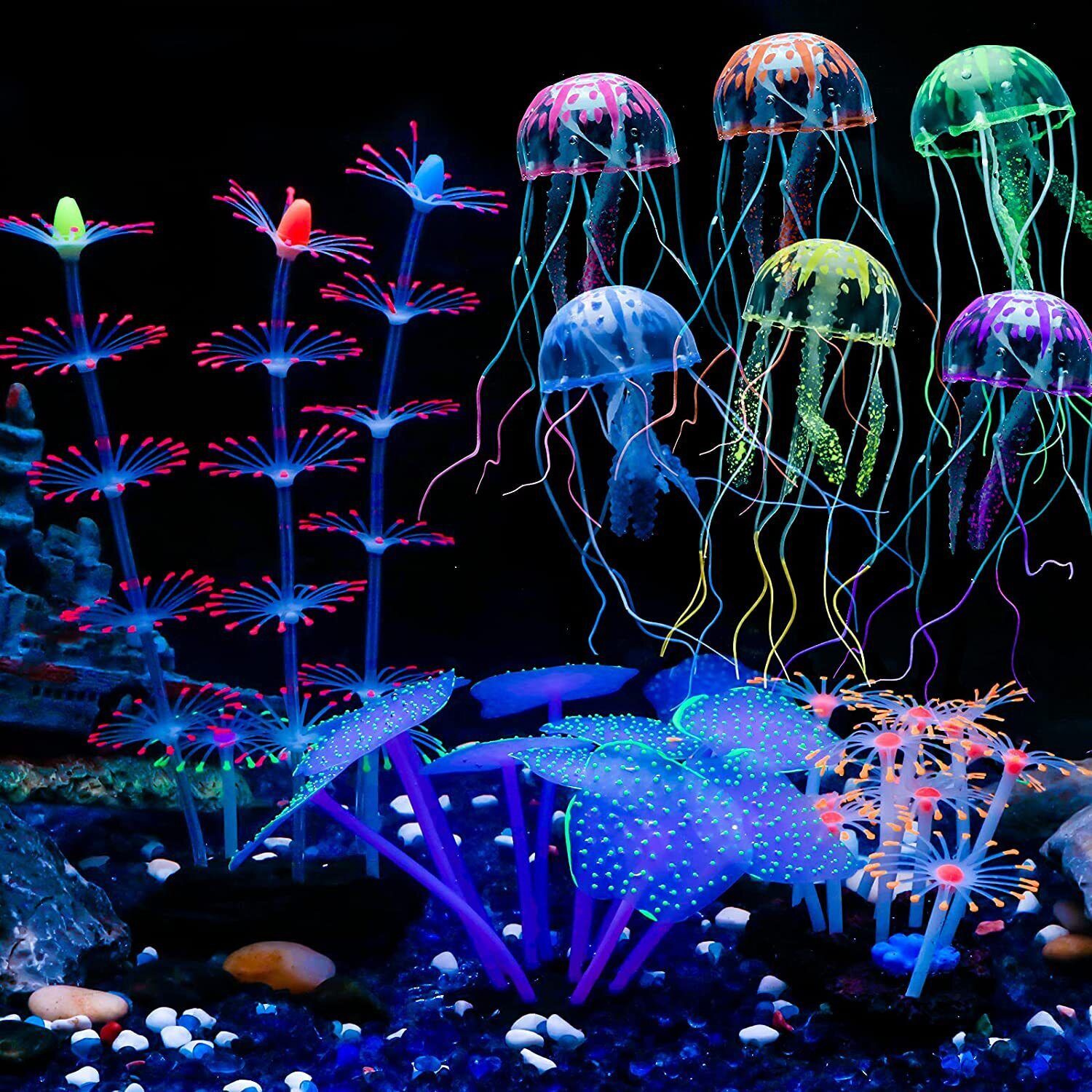 Decoración Subacuática para Ac - Aquarium Plants Live reseña y precio