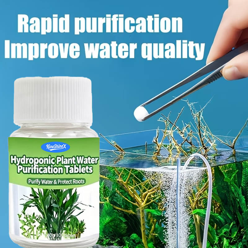Tabletas de Purificación de Ag - Plant Aquarium Pot reseña y precio