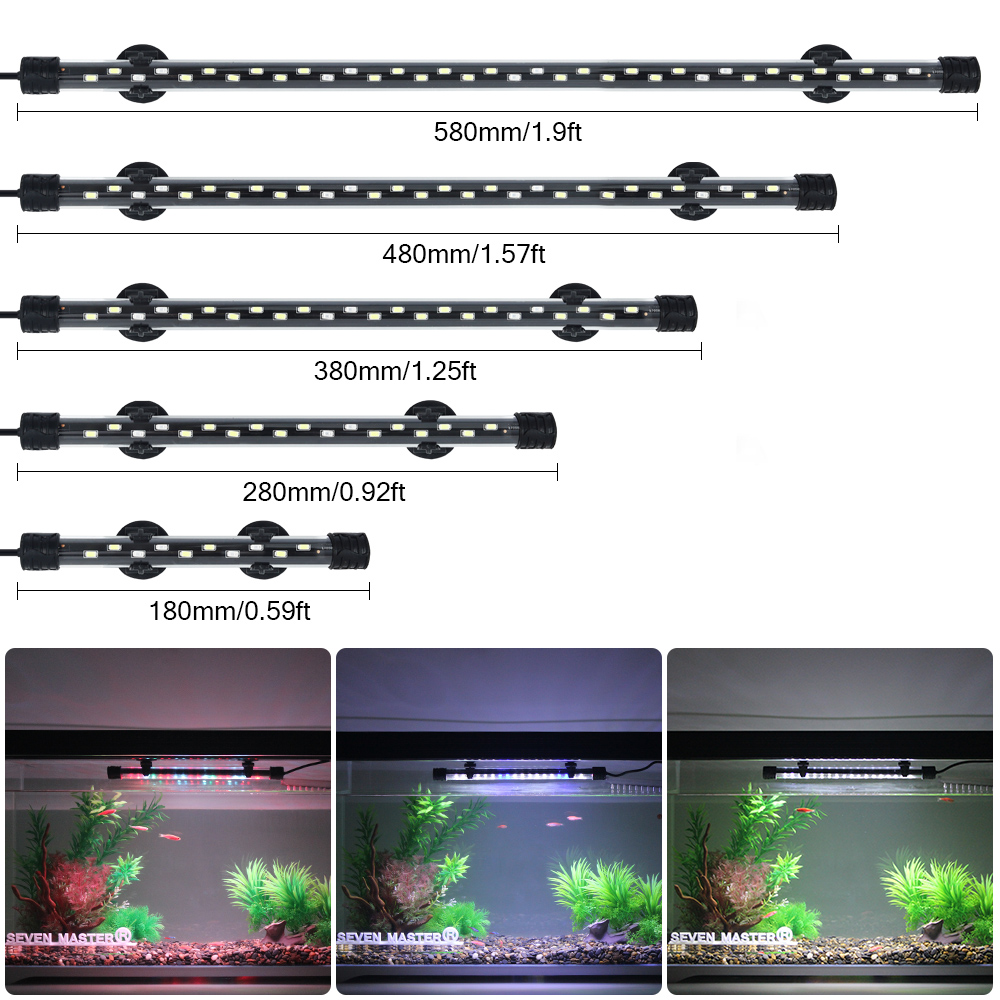 Luz LED para acuario, lámpara  - Aquarium Plant Substrate reseña y precio
