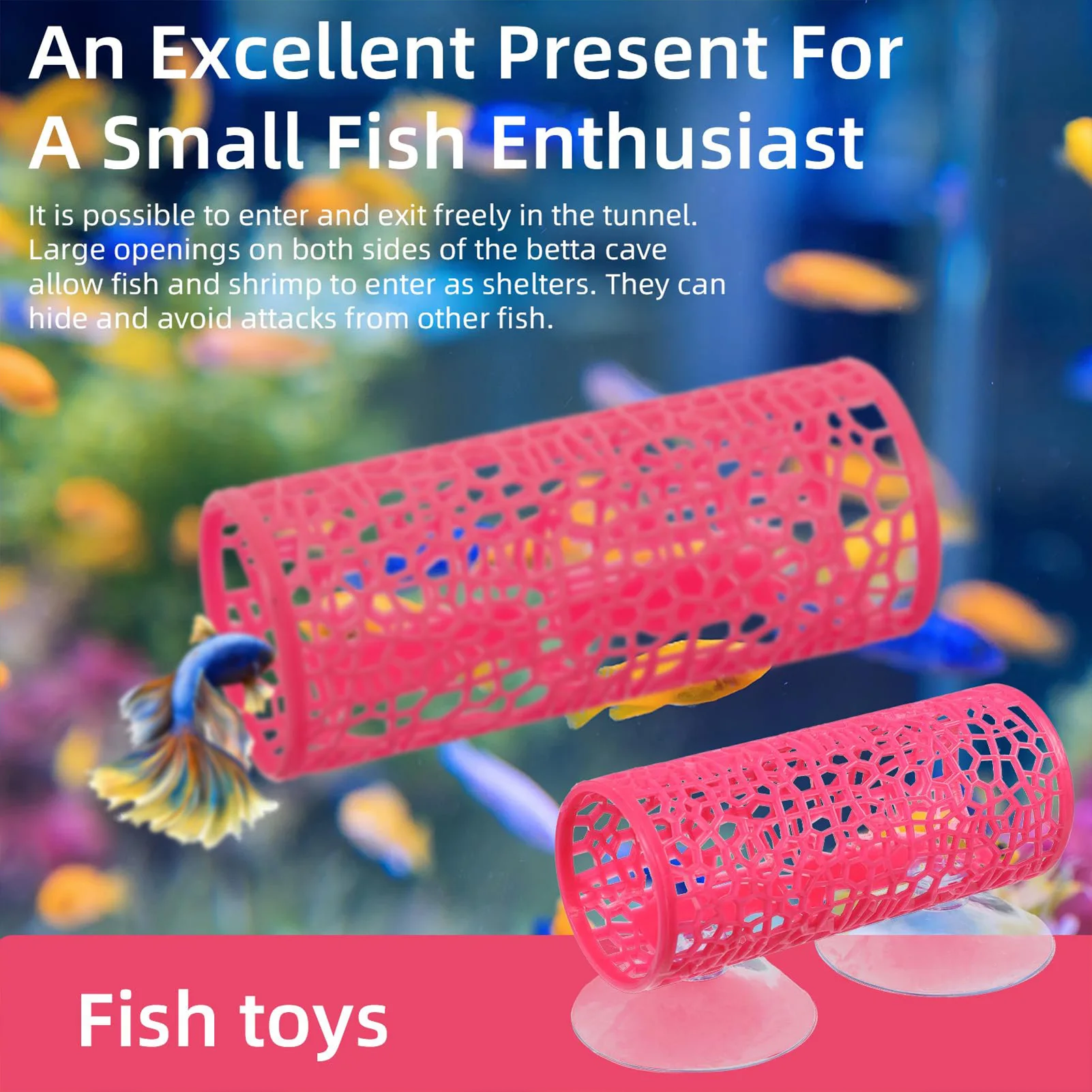 Túneles de Juego para Peces de - Aquarium Fertilizer reseña y precio