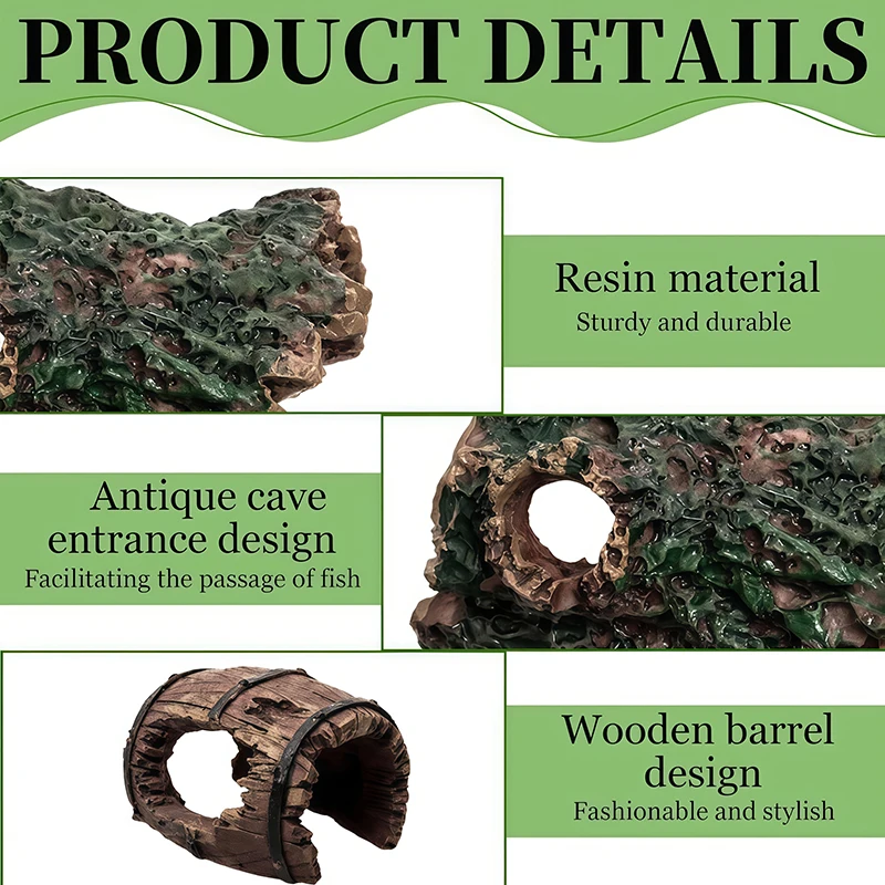 3 piezas de decoración de resi - Aquarium Plant Substrate reseña y precio