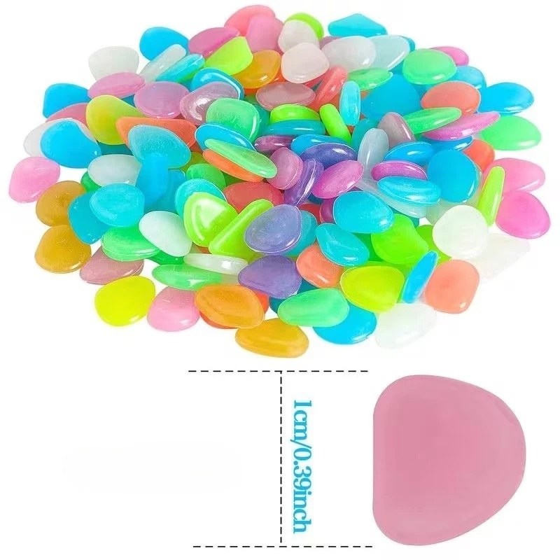 50-200 piezas de piedras lumin - Plant Aquarium Pot reseña y precio