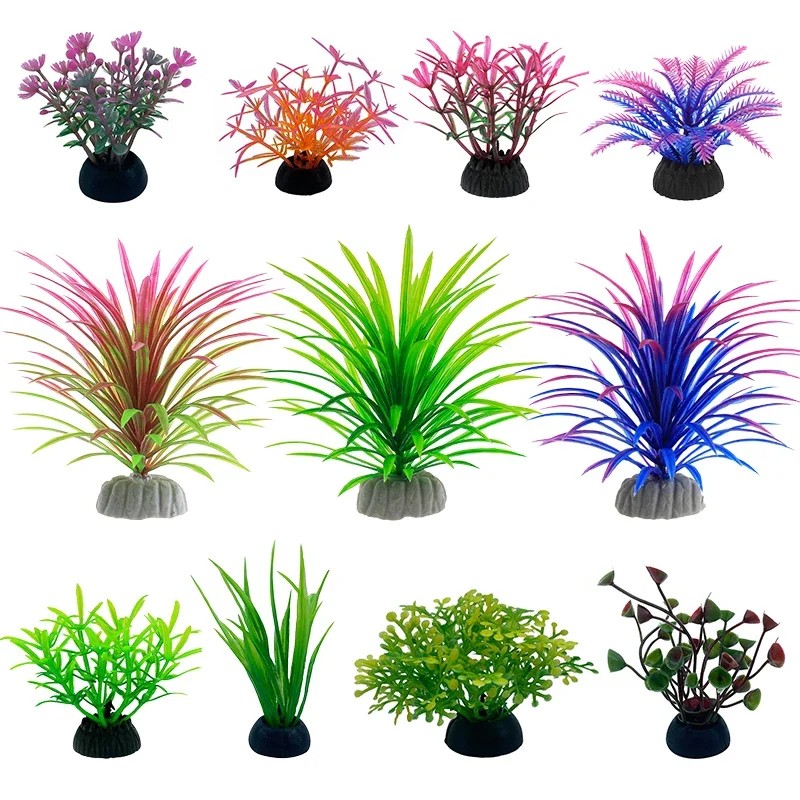 Simulación decorativa de acuar - Aquarium Plants Live reseña y precio