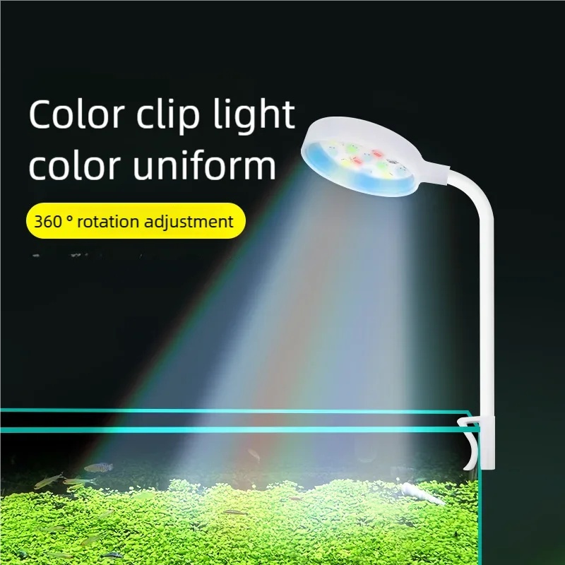 Lámpara LED de 3W con Clip par - Aquarium Plant Light reseña y precio