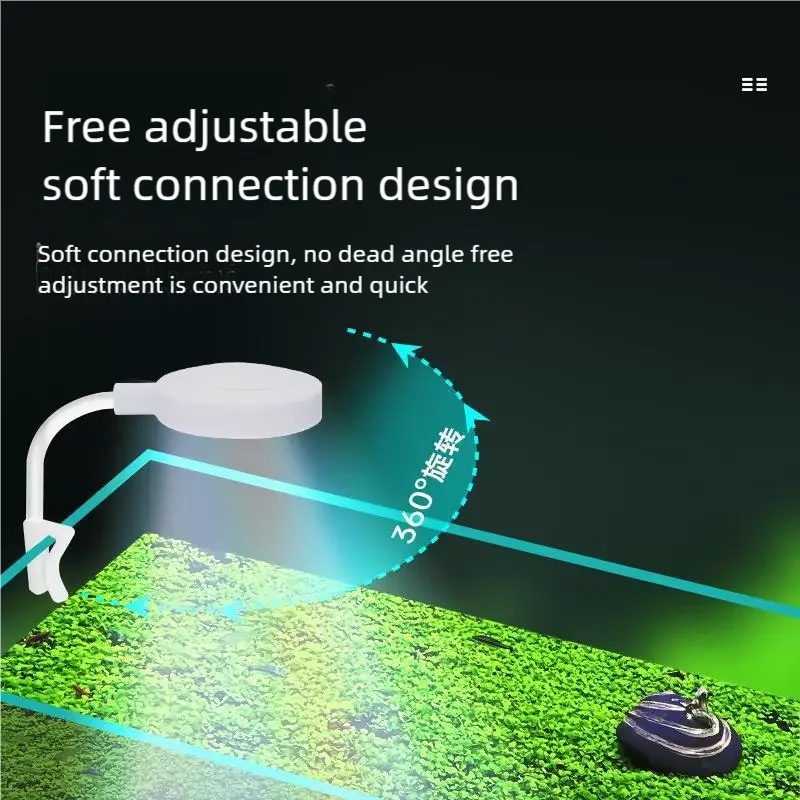 Lámpara LED de 3W con Clip par - Aquarium Plant Light reseña y precio