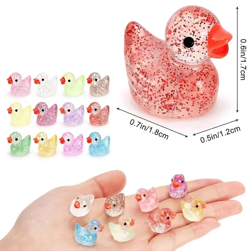 ~ Patito en miniatura de resin - Plant Aquarium Pot reseña y precio