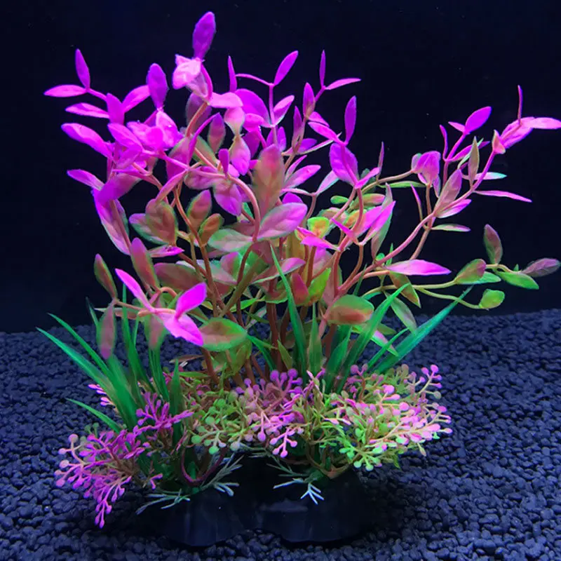 Plantas de decoración artifici - Live Plant Aquarium reseña y precio