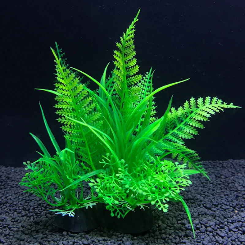 Plantas de decoración artifici - Live Plant Aquarium reseña y precio